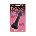 Black Glitter Penis Candle