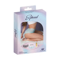 Pheromone Lace Split Crotch Boy Short Panties 2-Pack (Aqua/Black) (Queen)