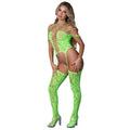 Seamless Bodystocking Neon Lime (O/S)