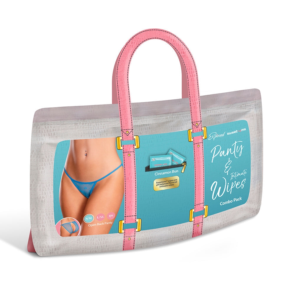 Sweetums Open Back Panty Cinnamon Buns (Queen Size)