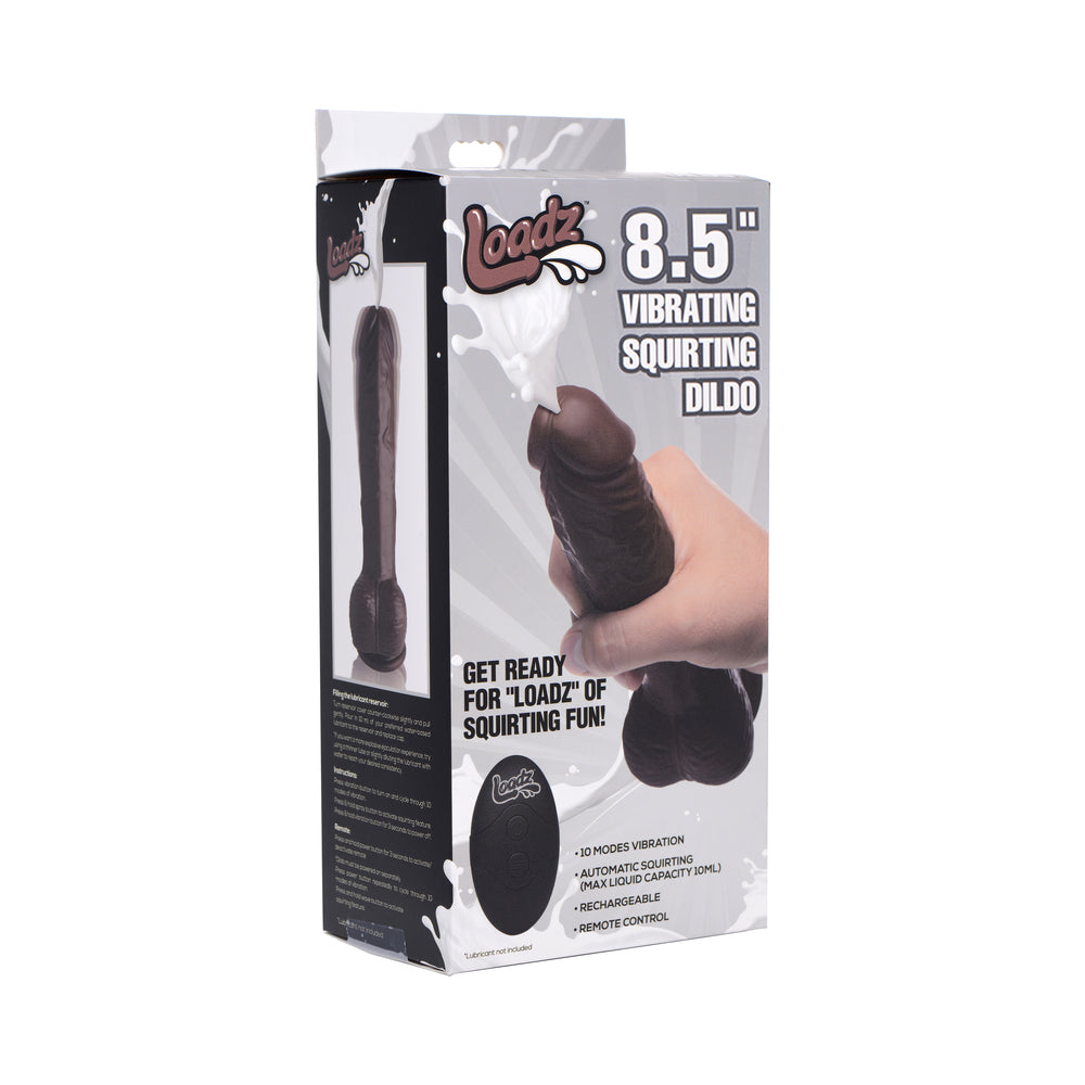 Squirting Dildo (8.5") Dark