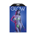 Glow Mind Control UV Reactive Underwire Bra & Panty (S/M)