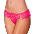 Get It Girl Flutter Thong (Diva Pink, S/M)
