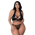 Double Crossed Nadia Queen Size (Black)