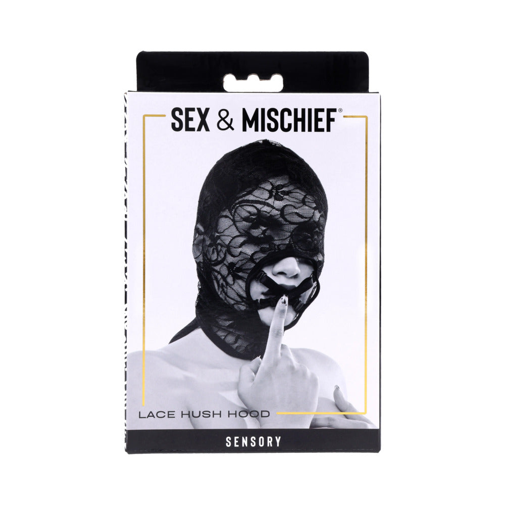 Sex & Mischief Lace Hush Hood