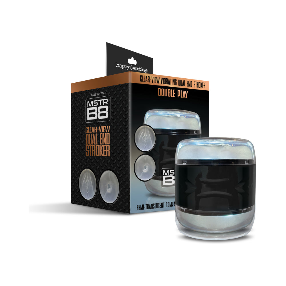 Clear-View Dual End Stroker Double Play