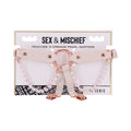 Sex & Mischief Peaches 'n CreaMe Pearl Garters
