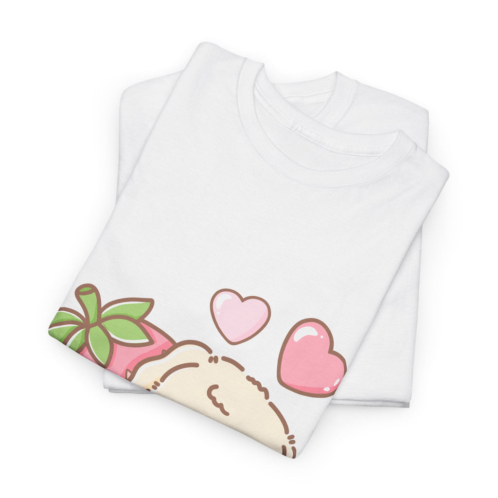 Cute Bunny Strawberry Play Tee