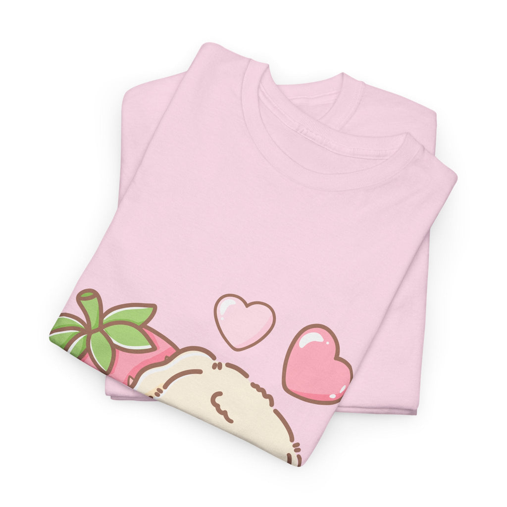 Cute Bunny Strawberry Play Tee