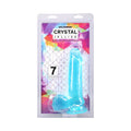 Crystal Jellies 7 " Realistic Cock with Balls Teal