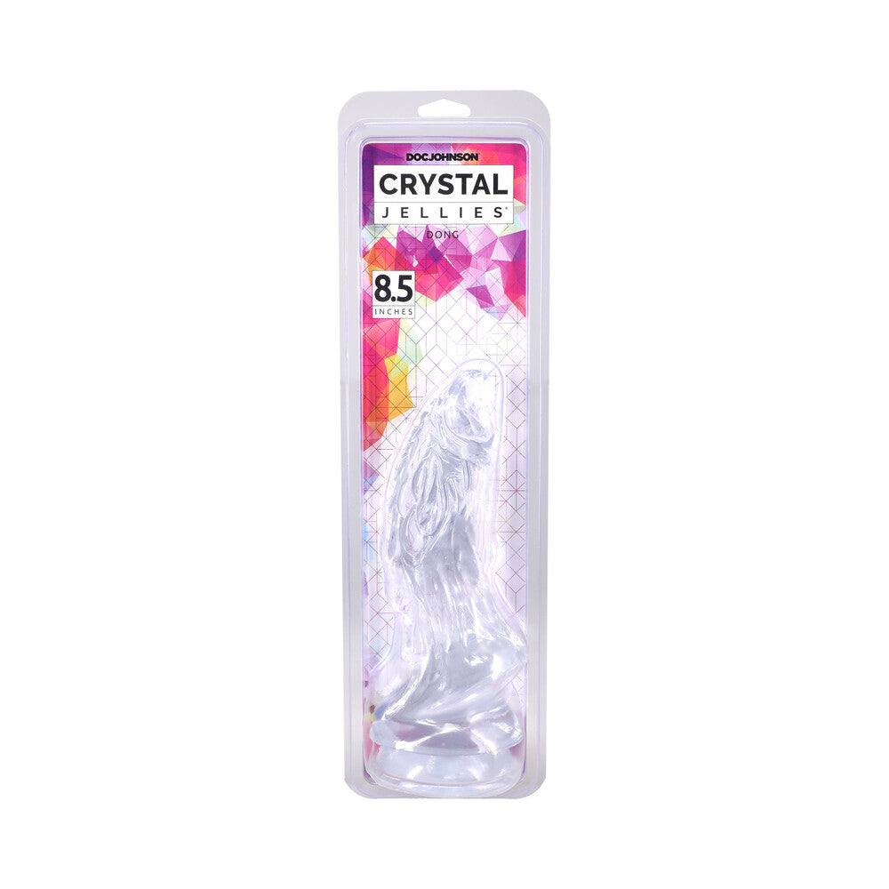 Crystal Jellies Invader 8.5 " Dildo Clear