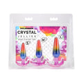 Crystal Jellies Anal Trainer Set S/M/L Rainbow