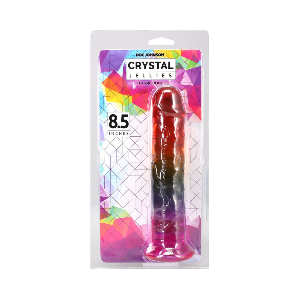 Crystal Jellies 8.5 " Dong Rainbow