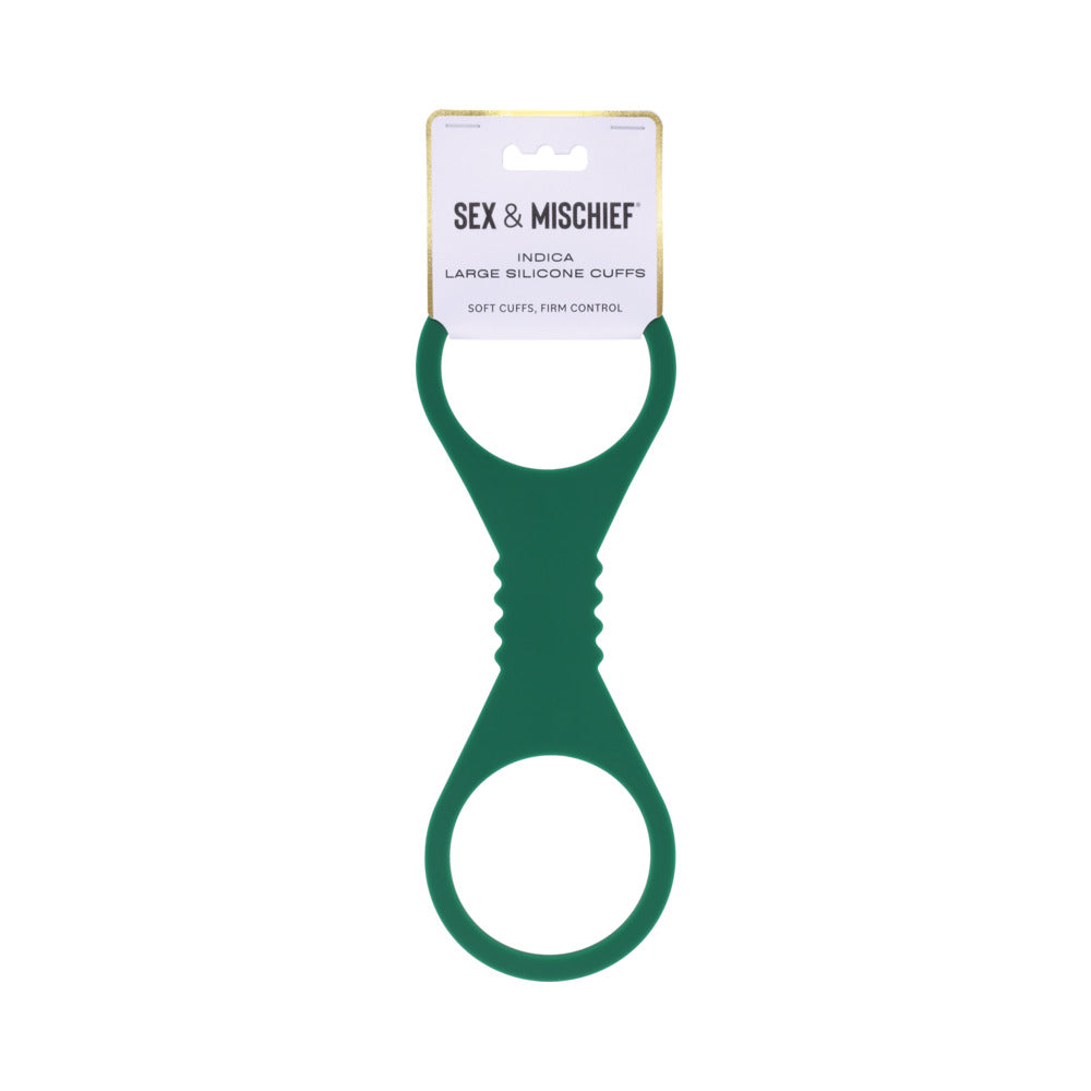 Sex & Mischief Indica Large Silicone Cuffs