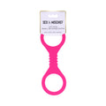 Sex & Mischief Silicone Cuffs (Small, Hot Pink)