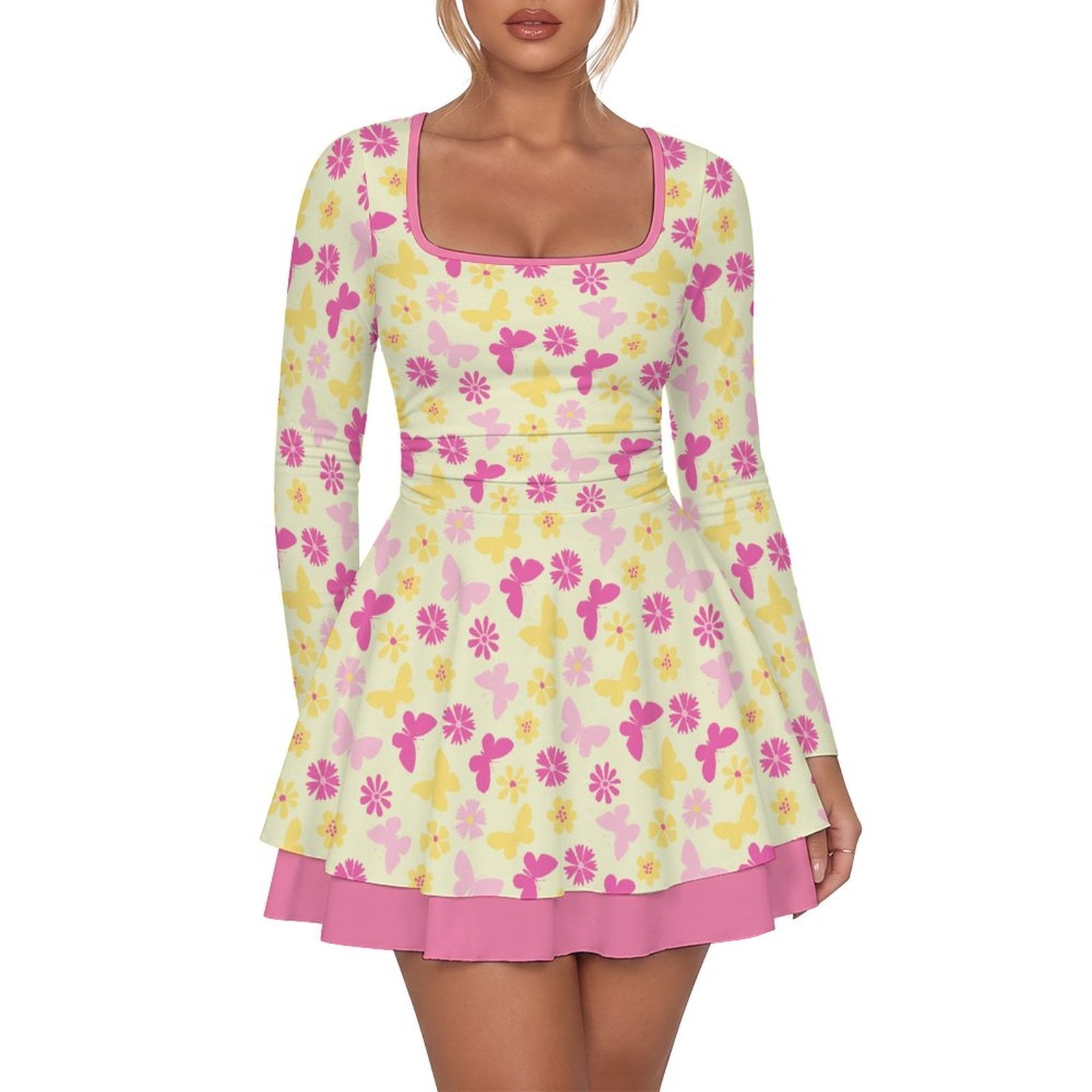 Sweet Butterflies Ruffle Play Dress