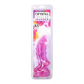Crystal Jellies Invader 8.5 " Dildo Purple