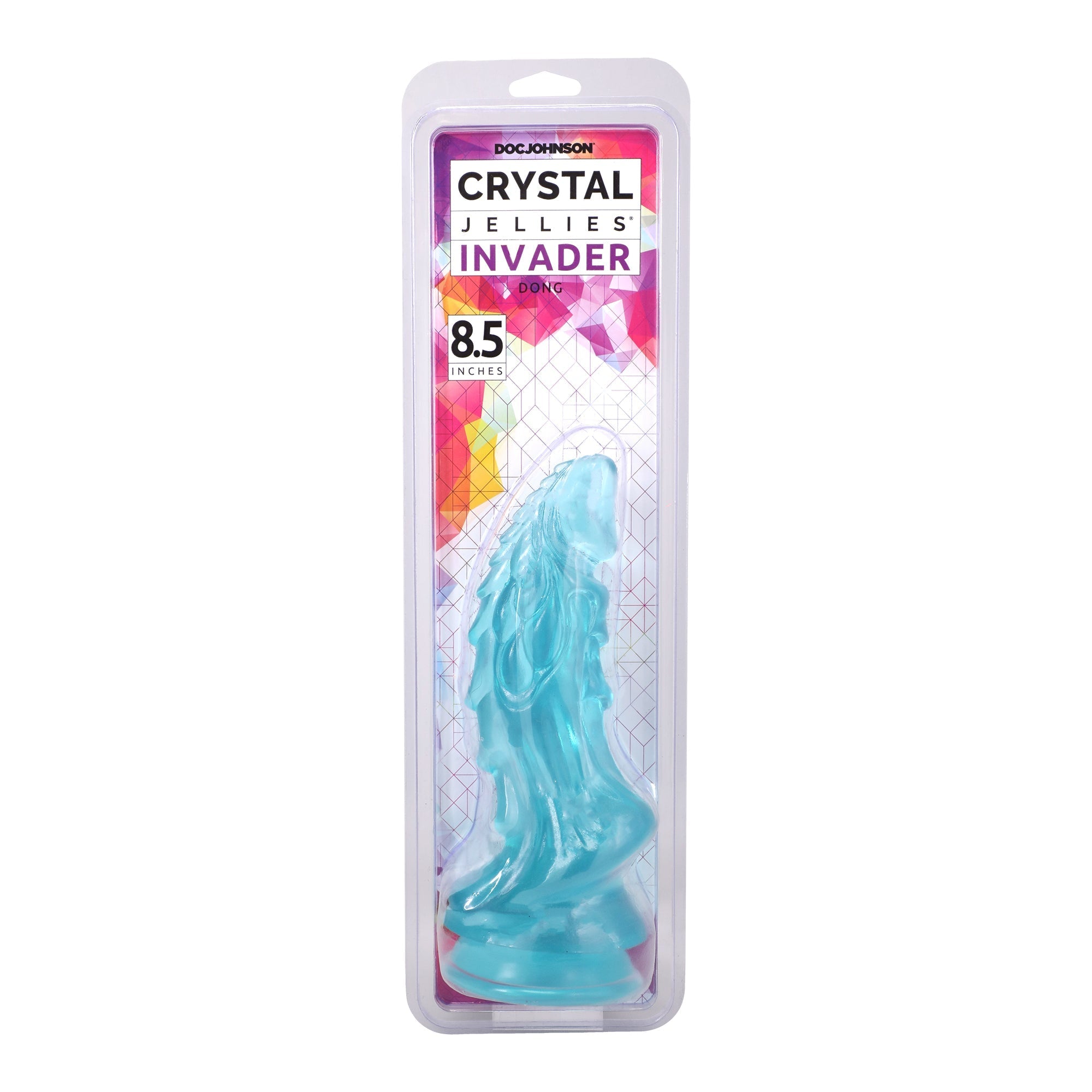 Crystal Jellies Invader 8.5 " Dildo Teal
