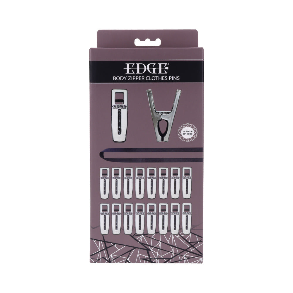 Edge Body Zipper Clothes Pins