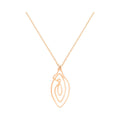 Biird Vulvii Vulva Necklace Rose Gold