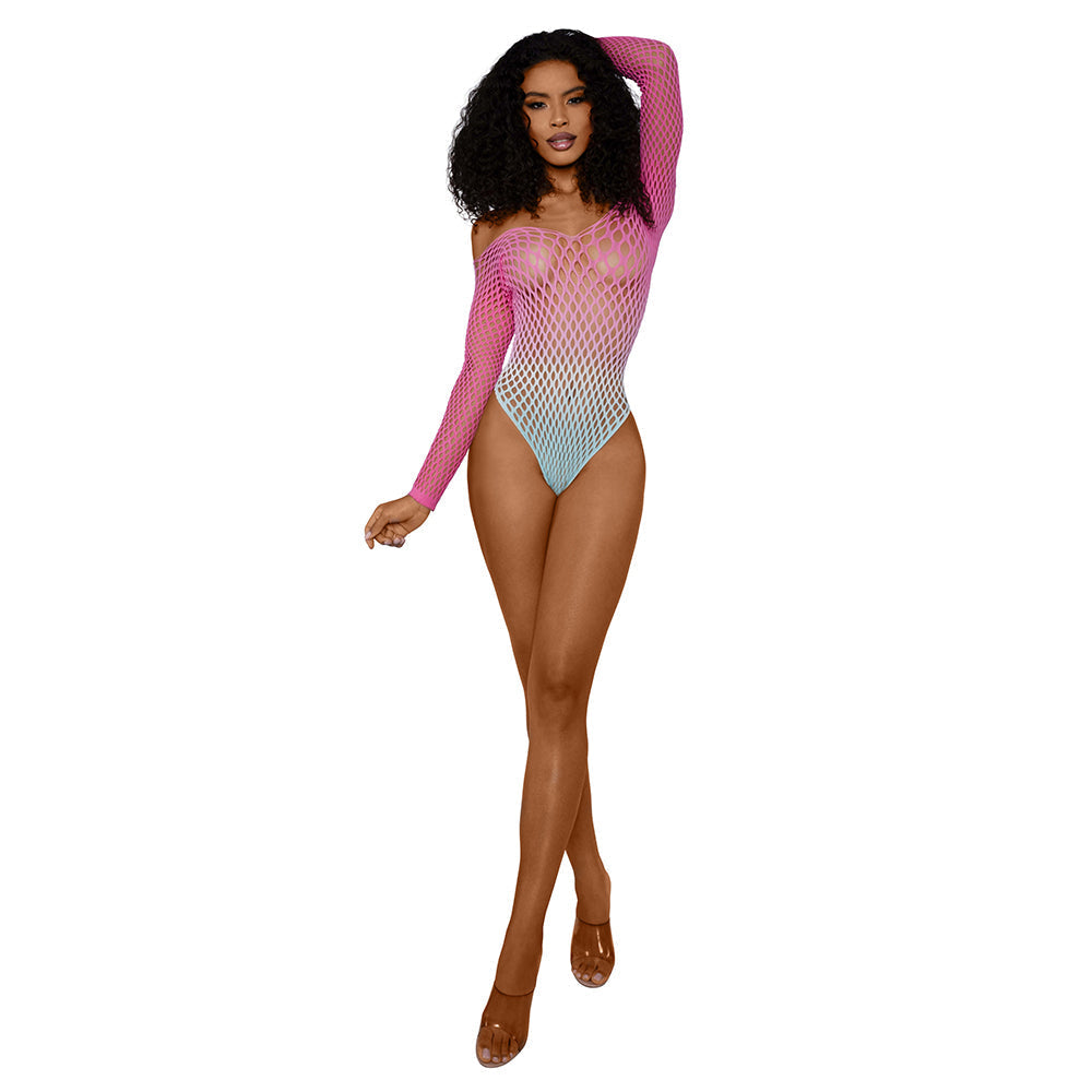 Ombre Net Bodystocking Tropical Sky (O/S)