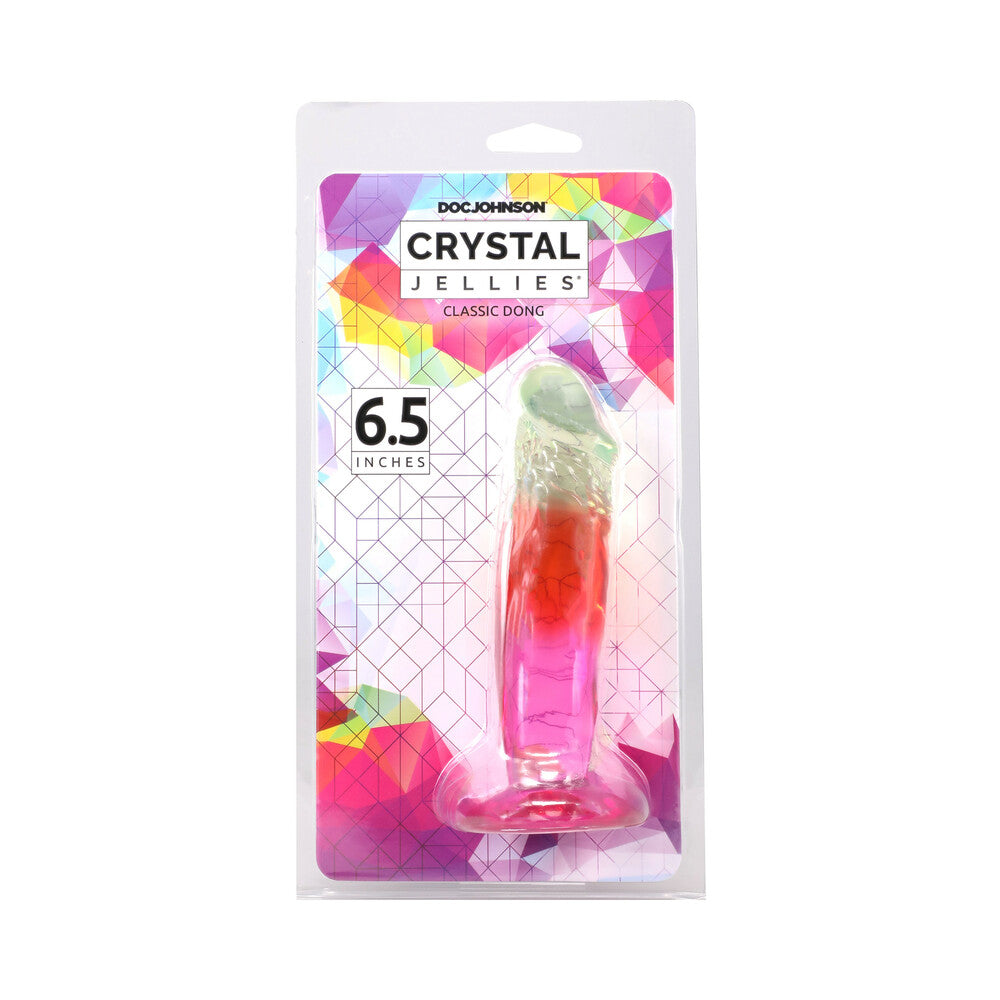 Crystal Jellies 6.5 " Dong Rainbow