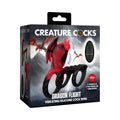 Dragon Flight Vibrating Silicone Cock Ring