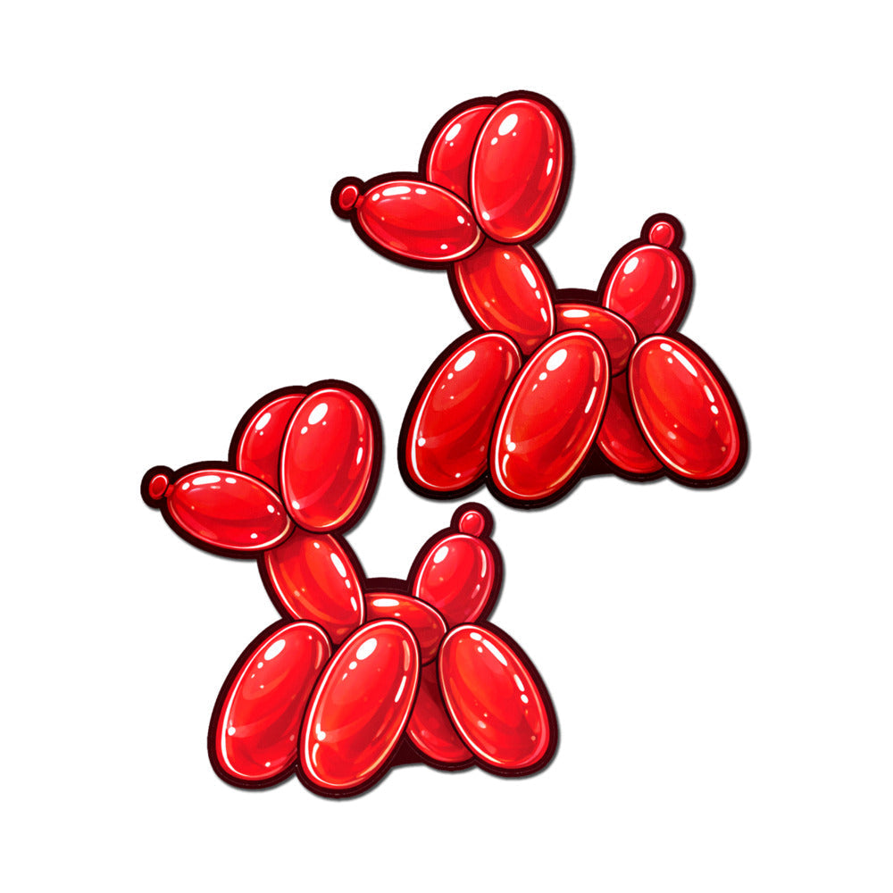 Pastease Red Balloon Animal Breast Pasties
