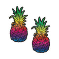 Pastease Rainbow Pineapple Sparkling Breast Pasties