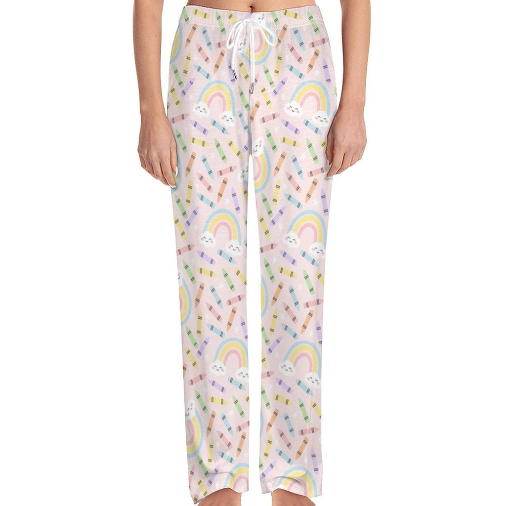 Rainbows & Crayons Unisex Cozy Pants