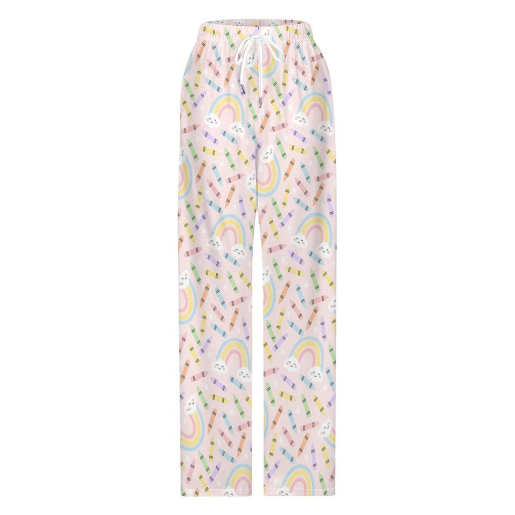 Rainbows & Crayons Unisex Cozy Pants