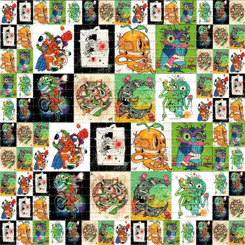 Aaron Brooks "Multi Panel" Blotter Print