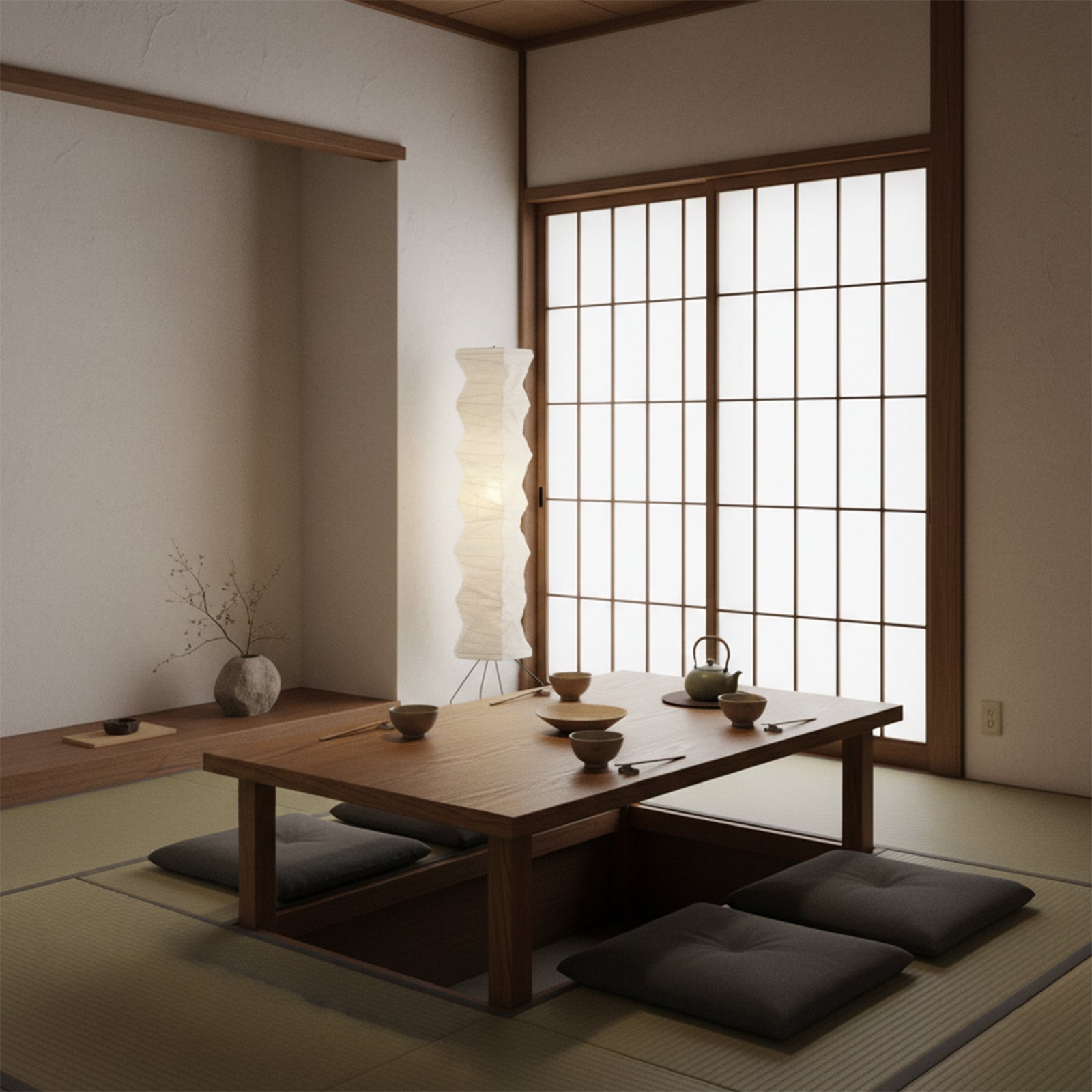 Akari UF4-33N Floor Lamp