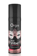 Dual Vibe Gin and Tonic Strawberry Kissable Liquid Vibrator 15ml