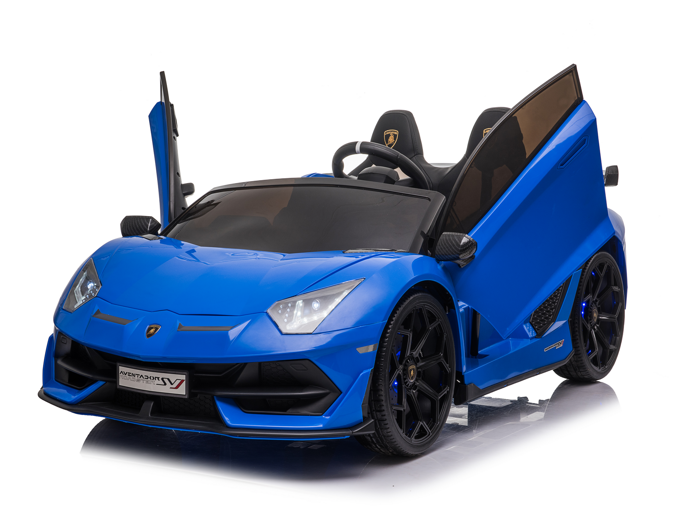 2 Seater Lamborghini Aventador RC Ride On Car For Children W/Magic Cars® Wireless Parental Control