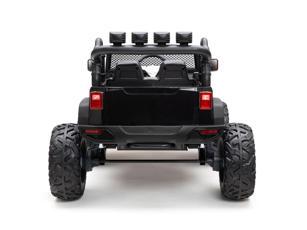 BOOM BOOM The BUFFALO Children's Off-Road Kids Car 24V 4X4 Ride-On Toy with 2 Seats Magic Cars Parental Remote Control - Perfect Present for Little Boys and Girls