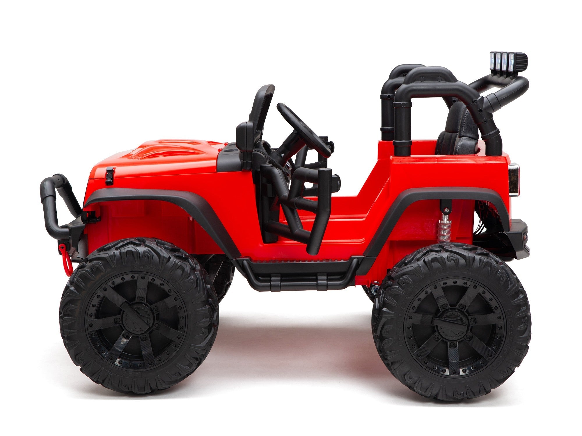 BOOM BOOM The BUFFALO Children's Off-Road Kids Car 24V 4X4 Ride-On Toy with 2 Seats Magic Cars Parental Remote Control - Perfect Present for Little Boys and Girls