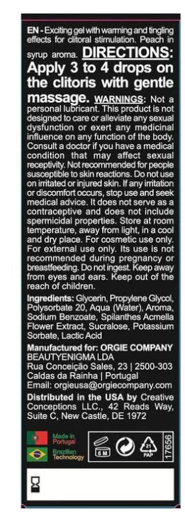 Orgasmic Drops 0.5oz Intimate Arousal Gel