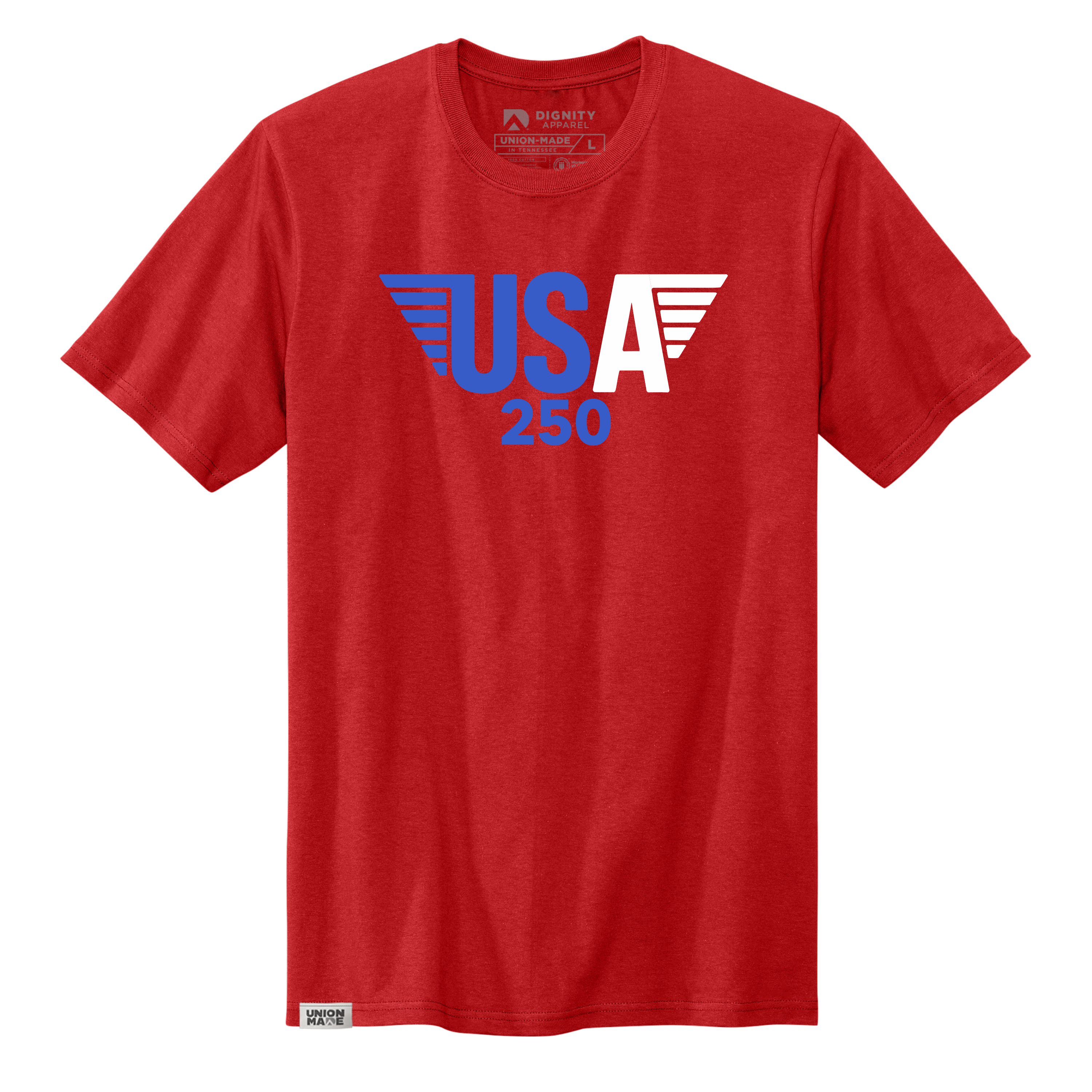 USA 250 - Wings T-Shirt - Made in the USA