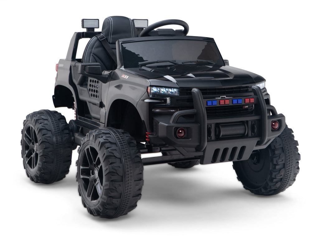Chevy Silverado Monster Pickup Truck Ride On Toy Truck For Children W/Magic Cars® Wireless Parental Control