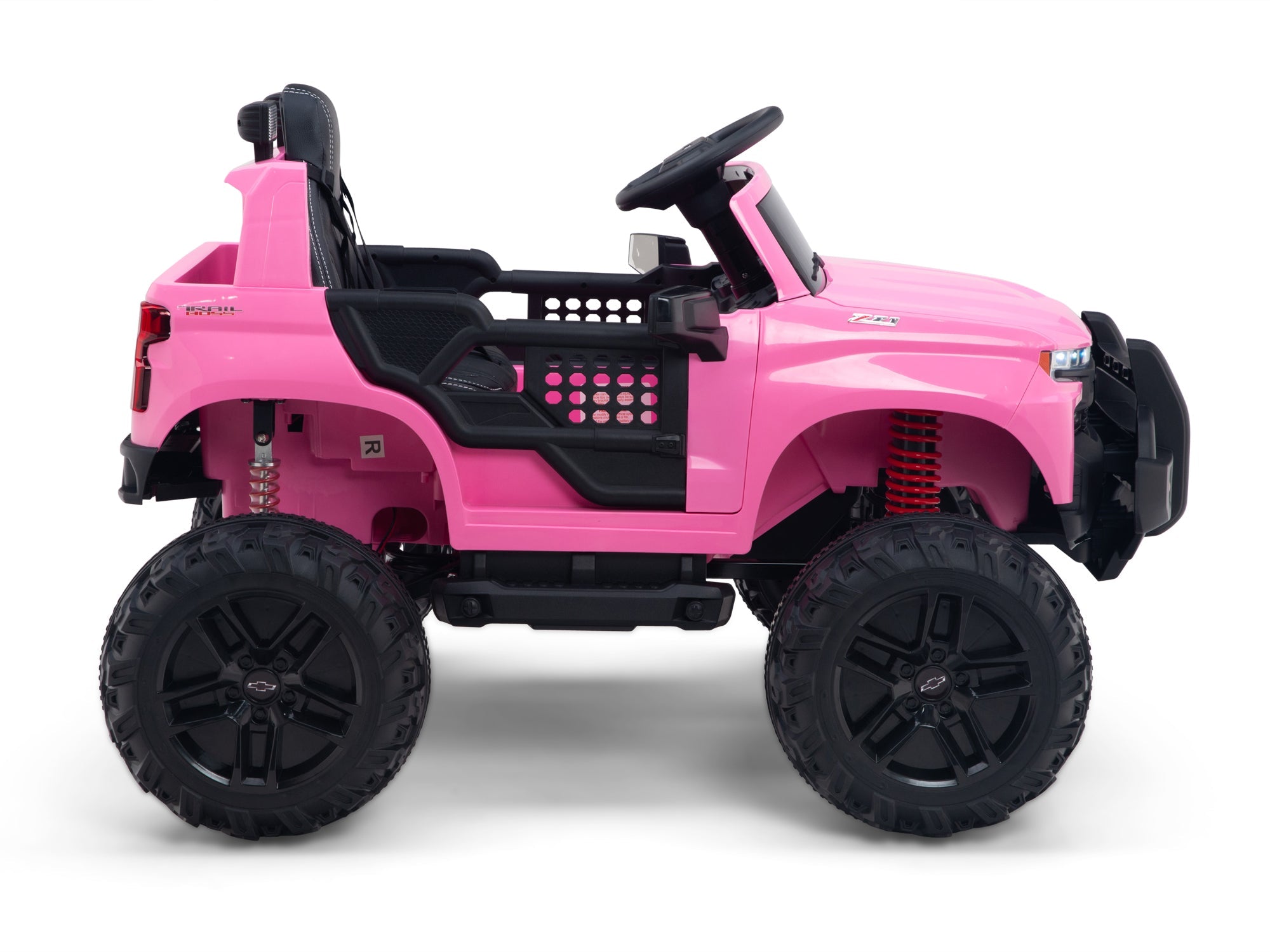 Chevy Silverado Monster Pickup Truck Ride On Toy Truck For Children W/Magic Cars® Wireless Parental Control