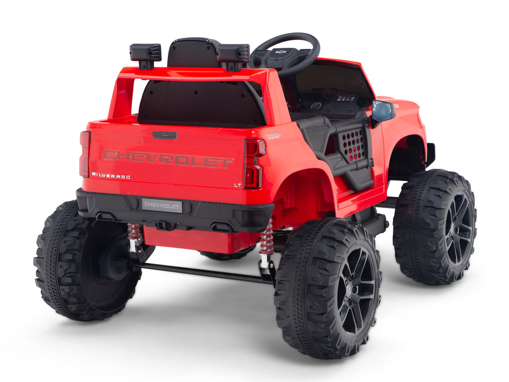 Chevy Silverado Monster Pickup Truck Ride On Toy Truck For Children W/Magic Cars® Wireless Parental Control