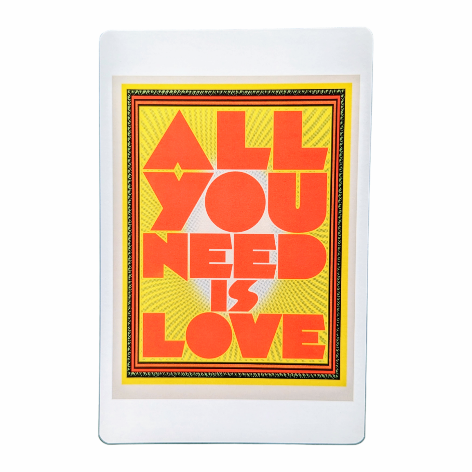 Chuck Sperry "All You Need is Love" 2017 Art Card