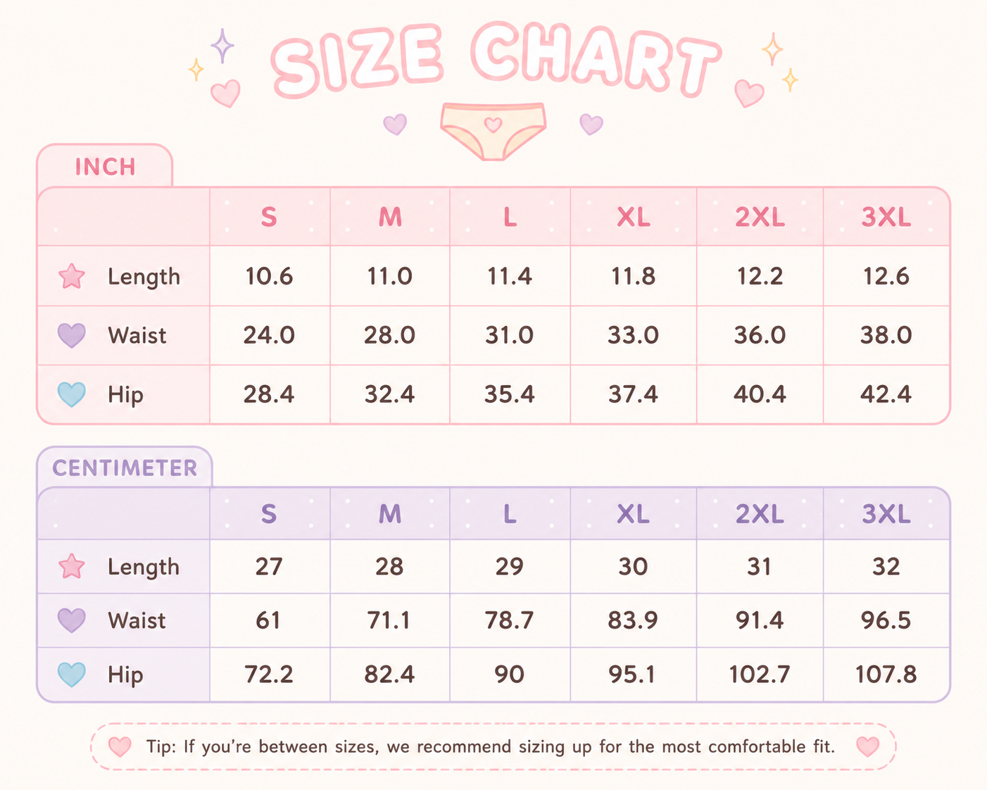 Orange Fox Stripe Men's Cotton Undies
