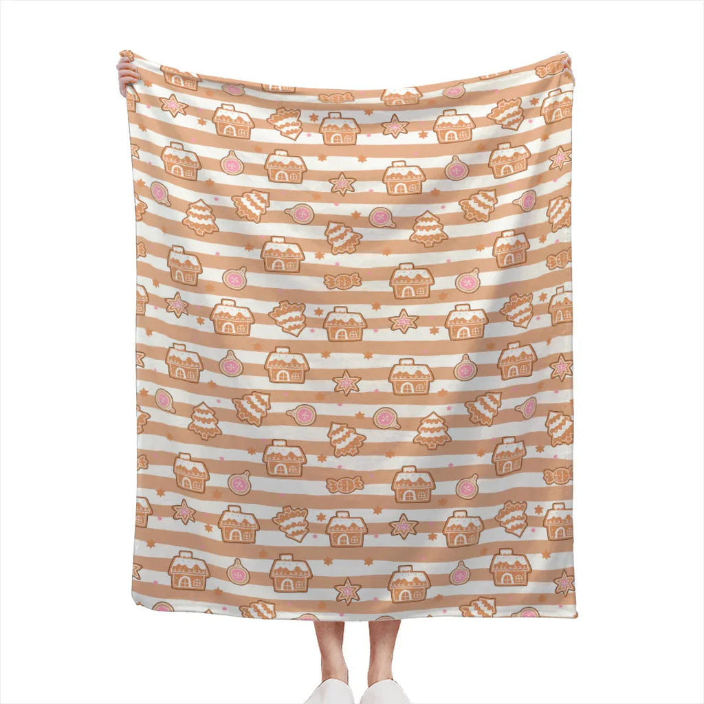 Gingerbread Cutie Soft Blanket