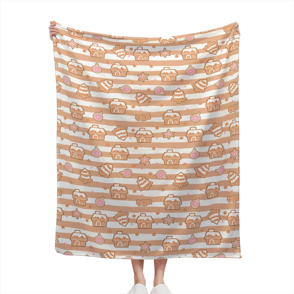 Gingerbread Cutie Soft Blanket