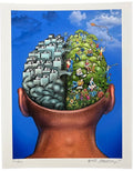 Emek “Brain Power” Mini Print