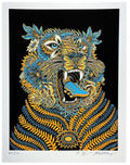 Emek “Carnival Tiger” Mini Print
