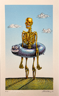 Emek “Innertube Waiting for the Flood” Mini Print