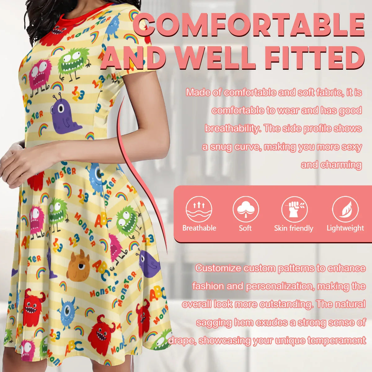 Lil Monsters Cute Play Dress